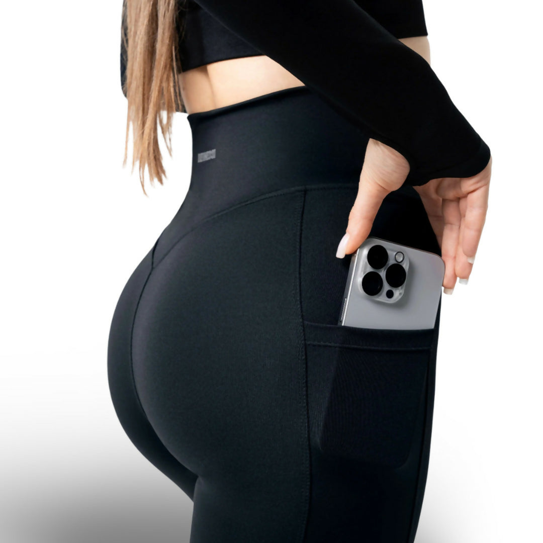 Leggings With Pockets Black 3