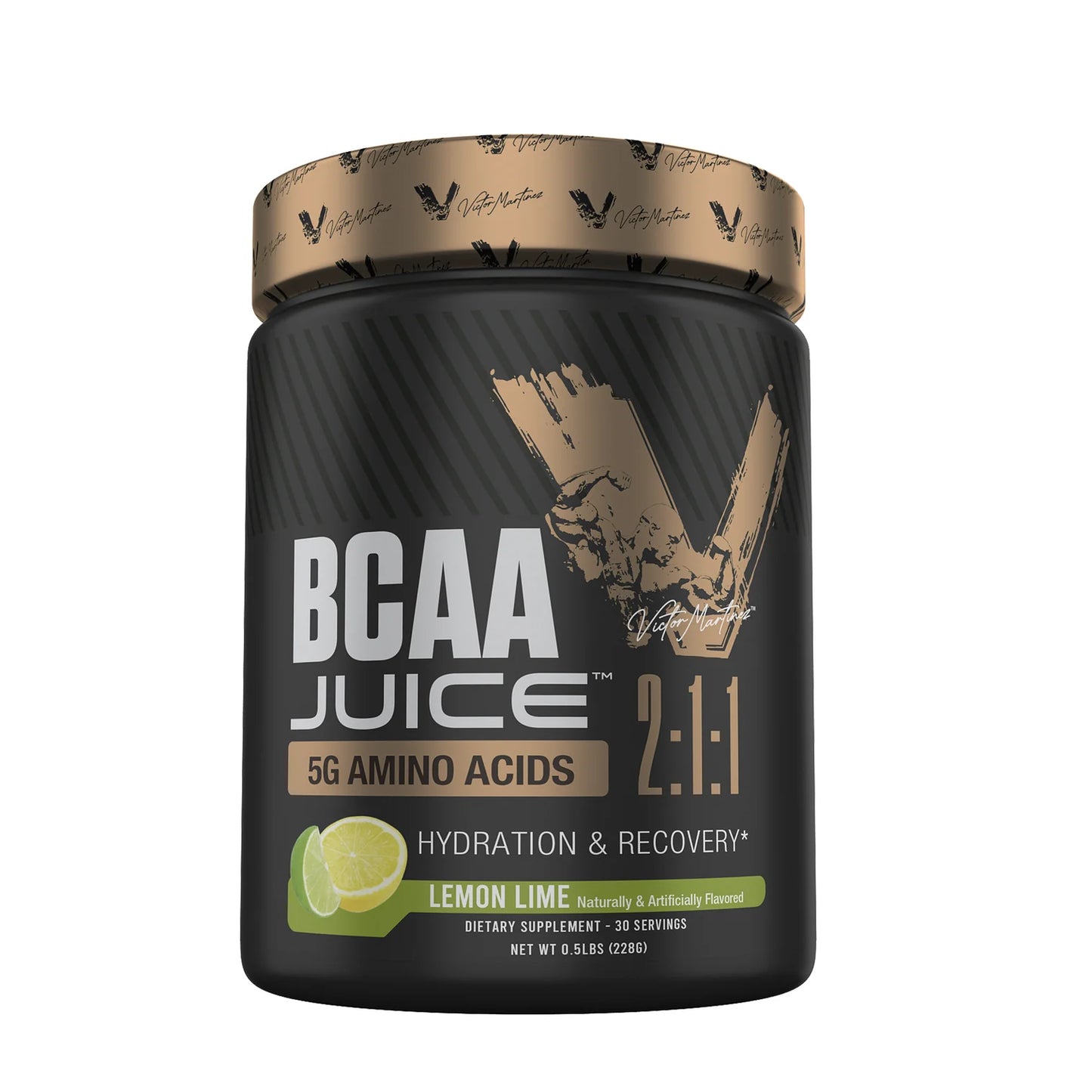 عصير فيكتور مارتينيز BCAA بنكهة الليمون والليمون الحامض - 300 جرام - (24/علبة)