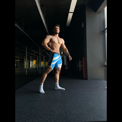 Men's Physique Board Shorts Blue Strike