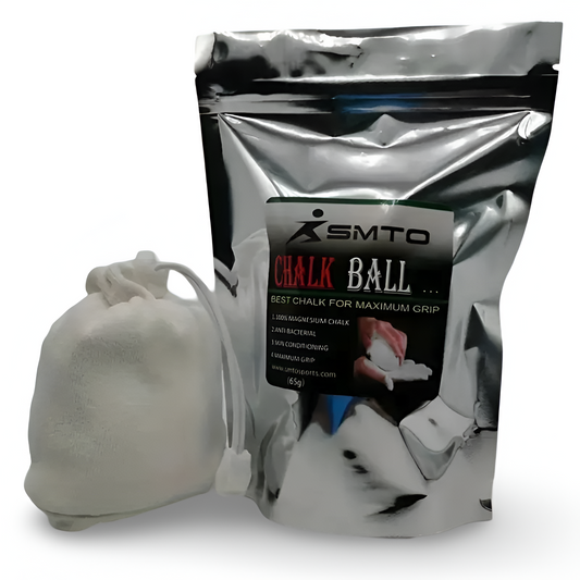 Premium Magnesium Carbonate Gym Chalk Ball - Anti-Slip, Reusable for Weightlifting, Climbing & Basketball