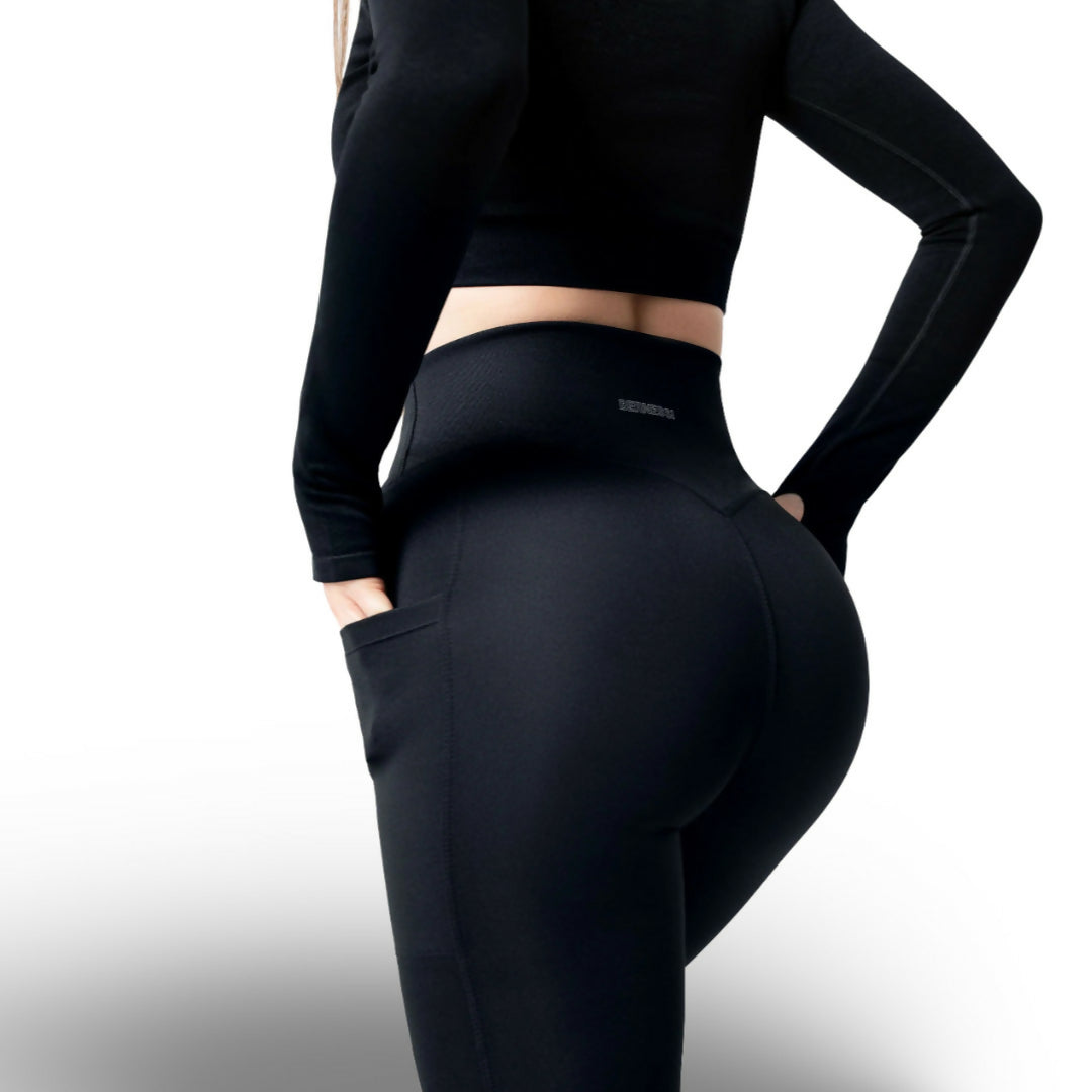 Leggings With Pockets Black 4