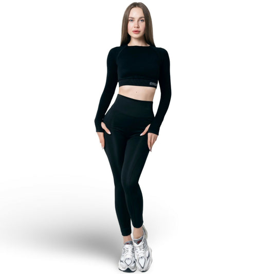 Leggings With Pockets Black 1