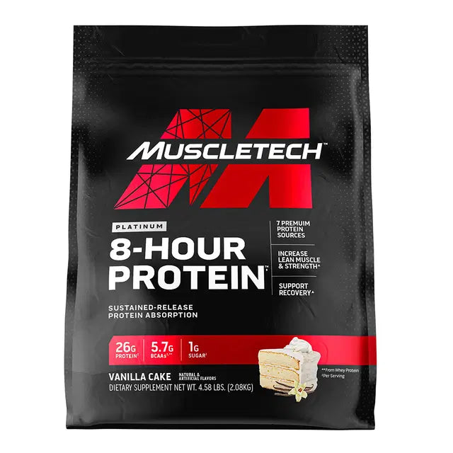 MuscleTech Phase8 Platinum 8-Hour Protein Vanilla Cake